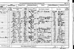 Brooklyn House 1861 census. BR03