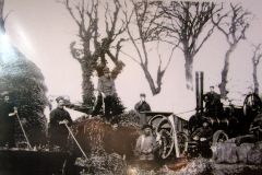 Kirby's threshing engine with a chaff cutter.