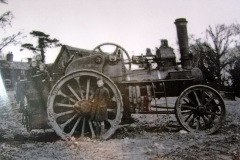Steam engines were a basic of many farm tasks.