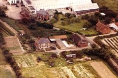 Aerial view of Rose Farm 1970.