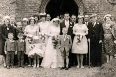 Keith Litton & Daphne Brooks wedding 1963