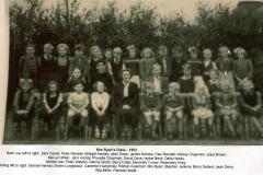 Mrs Ryan's Class 1952