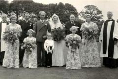 Roy Randell & Evelyn Harriss  wedding 1940