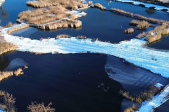 Martham pits Jan 2026 in snow