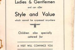 Kirkland's advert  1936 carnival programme