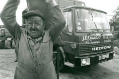 'Barnie' Jeary, coalman  working for Lowns