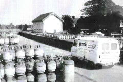 Butagas made its new depot at the railway station after the line closed in 1959.