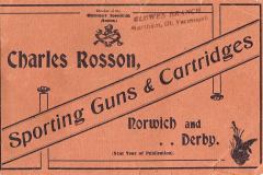 Clowes store advert for guns