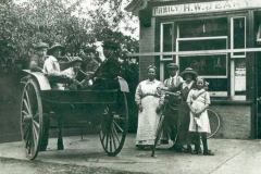 Jeary's Butchers, White Street. This photo early 1900's.