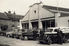 Kirby's car showroom on The Green