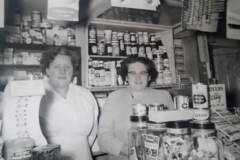 Inside Pitcher's store, also known as Mill House store.