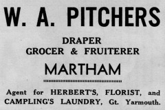 Pitcher's grocers, Repps Road