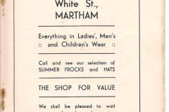 Pyman's Store advert in the 1936 carnival programme.