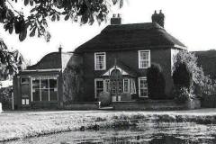 Yew Tree Cottage, Back Lane.  c1950. The extension to the left was a photographers studio at one time.