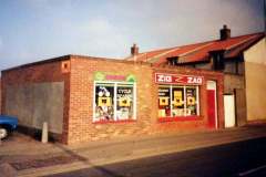 Zig Zag Toy Shop, Repps Road.  Traded from 1988 to 2000 and was  run by Jenny Forder. by Jenny Forder.