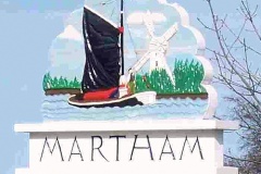 Main sign. Wherry side.
