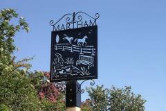 Welcome Sign. Rollesby Road