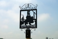 Welcome Sign. Somerton Road
