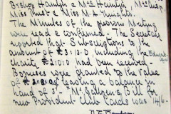 Widows-Provident-Club-1923-minutes-1