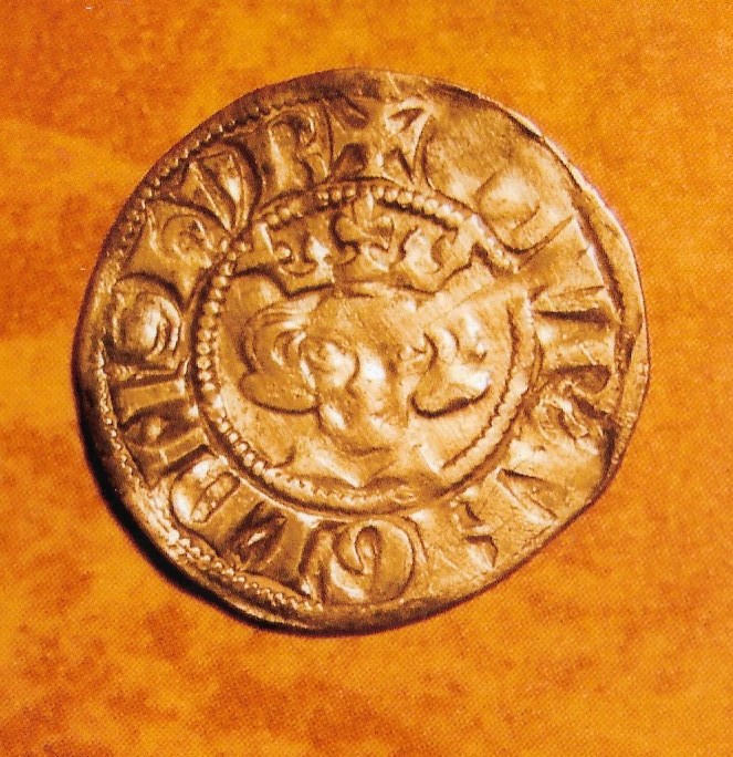 Edward I silver penny. 1272-1307