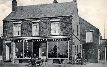 Francis Cycles shop. c1940