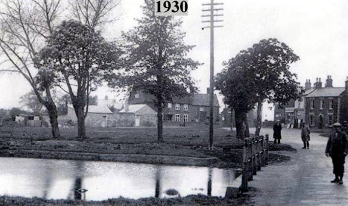 Village Centre pond. c1930