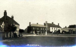 Island site on left c1920