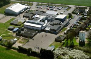 Martham Water Tower to the west of West Flegg High School.