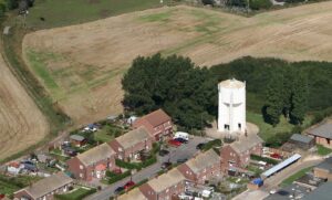 Martham Water Tower looking north west.
