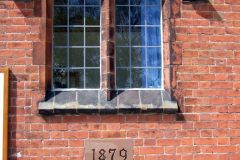 Building plaque 1879