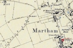 Providence Yard,  Black Street map c1880