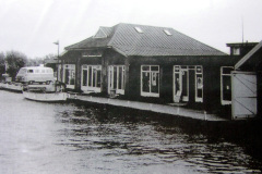 Boat Yard shop on the River Thurne at the north end of Cess Road.