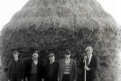 L to R:  ? ; Sam Warnes; George Myhill; Charlie Dyble; George Gislam