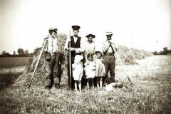 Common Farm haymaking c1947. Common Farm was once farmed by Freddie Blake.