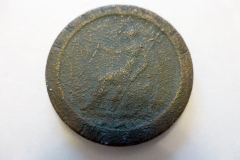 Cartwheel penny 1797. Reverse.