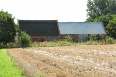 North side of listed barns