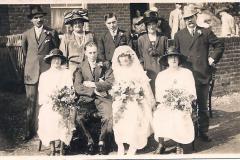 Alfred Harriss & Helen Tooke wedding 27.8.1924