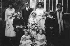 Ernest Jeary & Olgar Dean wedding 1920