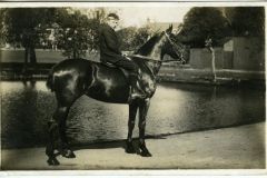 Back-Lane-pond-boy-on-horse