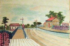 Station fruit barrels by Kathleen Fathers
