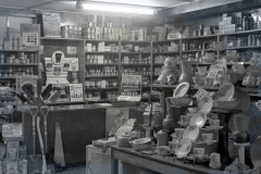 Francis Shop interior c1940.