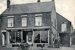 Francis cycle & car sales shop.