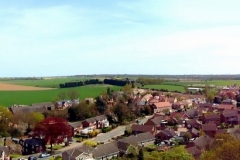 View east from tower