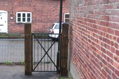 New church gates - White Street