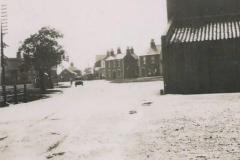 1930 Snow in August village centre